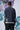 Anemone Flower Regular Fit Jacket- Black Grey - Genes Online Store