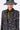 Animal Print Linen Jacket with Soft Rounded Shoulders - Genes Lecoanet Hemant