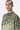 Banana Crepe Sweatshirt with Microcell Print - Genes Lecoanet Hemant