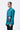 Band Collar Shirt with UV Flower Sticker - Genes Lecoanet Hemant