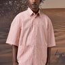 Beige Dot Pattern Shirt - Genes Online Store