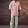 Beige Dot Pattern Shirt - Genes Online Store