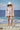 Beige poly organza oversized hoodie with abstract cloud print for women