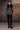 Black Abstract Circle Print Cotton Twill Jacket - Genes Online Store