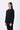 Black Banana Crepe Relaxed Fit Hoodie with Front Pockets - Genes Online Store