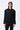 Black Banana Crepe Relaxed Fit Hoodie with Front Pockets - Genes Online Store