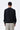 Black Banana Crepe Sweatshirt with Eclipse Print - Genes Lecoanet Hemant