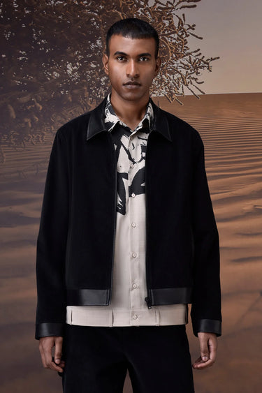 Black Corduroy Jacket - Genes Online Store