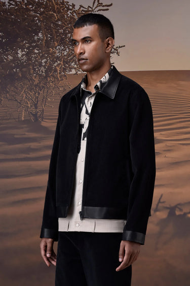 Black Corduroy Jacket - Genes Online Store