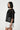 Black overlay top women India with embroidered detailing, elegant modern wear