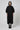 Women black designer shirt dress with embroidery, luxury fashion India