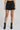 Women black designer shorts with embroidery, luxury summer fashion India