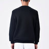 Black Poly Mesh Sweatshirt - Genes Lecoanet Hemant