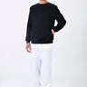 Black Poly Mesh Sweatshirt - Genes Lecoanet Hemant