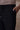 Premium black poly-viscose lycra trousers for men with mid-rise drawstring waist