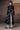 Black & Sand Embroidered Overcoat - Genes Online Store