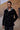 Black glossy velvet jacket men India structured fit for evening wear
