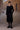 Black Shiny Velvet Overcoat - Genes Online Store