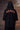 Black Textured Poly Lycra Hoodie - Genes Online Store