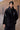 Women black designer velvet jacket with structured silhouette, luxury fashion India