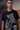 Black short sleeve T-shirt with statement Paris graphic design