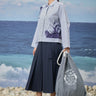 Boxy jacket for women with relaxed fit and structured silhouette