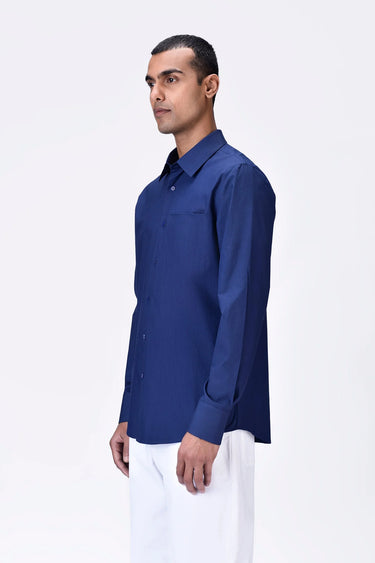 Button-Up Shirt with Sleeve Dart - Genes Lecoanet Hemant