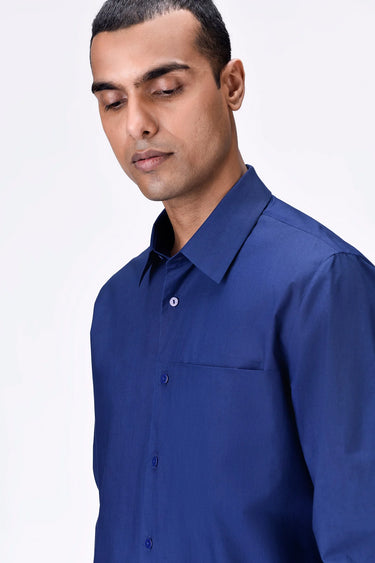 Button-Up Shirt with Sleeve Dart - Genes Lecoanet Hemant