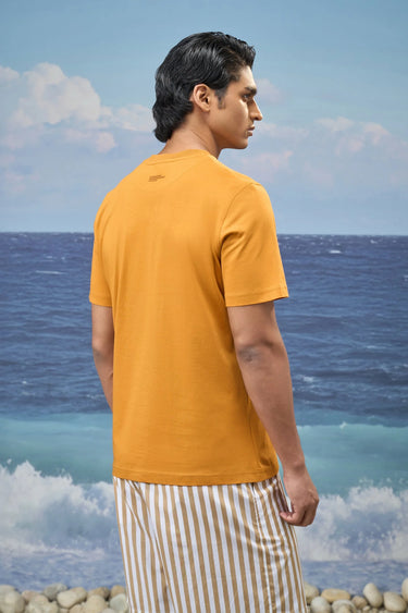 Caramel Premium Cotton Single Jersey Graphic T-Shirt
