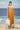 Caramel Premium Giza Cotton Pleated Sleeveless Dress