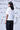 Card Beard Embroidery Regular Fit Top- White - Genes Online Store
