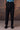 Charcoal Poly Viscose Check Trouser - Genes Online Store