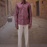 Cherry Lacquer Abstract Dot Shirt - Genes Online Store