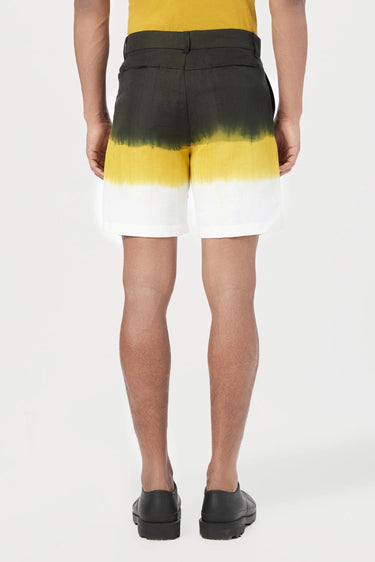 Classic Fit Shorts with Back Inseam Pockets - Genes Lecoanet Hemant