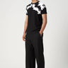 Classic Fit T-Shirt with Gingko Print Placement - Genes Lecoanet Hemant