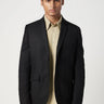 Classic Fit Two-Button Constructed Jacket with Flap Pocket - Genes Lecoanet Hemant