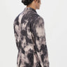Classic Fit Two-Button Jacket with Patch Pocket with Overall Textured Print - Genes Lecoanet Hemant