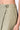 Clay Poly Wool A-Line Skirt with Overlapping Pleats