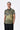 Cotton Pique Polo with Microcell Print & Contrast Collar - Clay Green - Genes Lecoanet Hemant