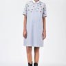 Cotton Polo Dress with Fruit Motif Embroidery - Genes Lecoanet Hemant