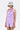 Cotton Poplin A-Line Sleeveless Top with Asymmetric Neck-Lavender - Genes Lecoanet Hemant