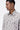 Cotton Poplin Regular Fit Shirt with Palm Stripes Print-Sand - Genes Lecoanet Hemant