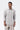 Cotton Poplin Regular Fit Shirt with Palm Stripes Print-Sand - Genes Lecoanet Hemant