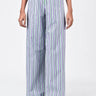 Cotton Poplin Straight Fit Trousers - Genes Lecoanet Hemant