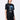 Cotton T-Shirt with UV Flower Sticker -Black - Genes Lecoanet Hemant