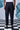 Cotton Twill Carrot Fit Pants-  Black - Genes Online Store