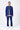 Cotton Twill Denim Jacket - Navy Blue - Genes Lecoanet Hemant