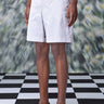 Cotton Twill Regular Fit Shorts- Pearl Grey - Genes Online Store