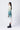 Crepe Turtle Neck Dress with Cell Degrade Print - Genes Lecoanet Hemant