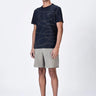 Crew Neck T-Shirt with Dotted Aurora Print - Genes Lecoanet Hemant